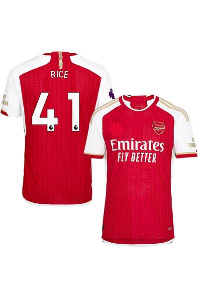 Lion Spor Arsenal 2023/24 Season Declan Rice Home Football Shirt Li̇on