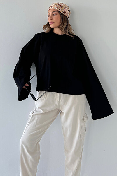 C&City Wide Sleeve Oversize 2 Pack T-Shirt 965 Black/White