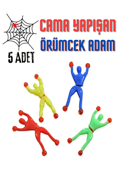 miranino 5 قطع من هدية كارني الطالب سبايدرمان اللزجة على الزجاج