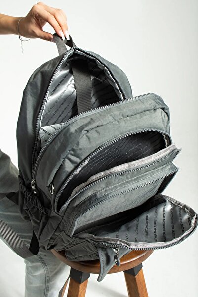 GP GUES POLO Unisex School Bag Large Size Multi-Compartment Waterproof Backpack