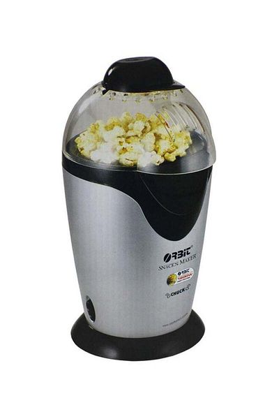 Orbit Electric Popcorn Maker Machine 1200W 557 Silver/Black