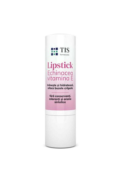 Tis Farmaceutic Lip Stick with Echinacea and Vitamin E, 4g, Tis Farmaceutic