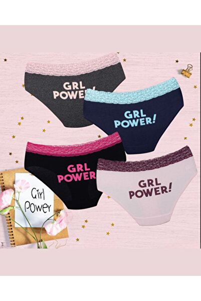 ZENCHES 4 قطع سراويل داخلية نسائية - مريحة وأنيقة للاستخدام اليومي