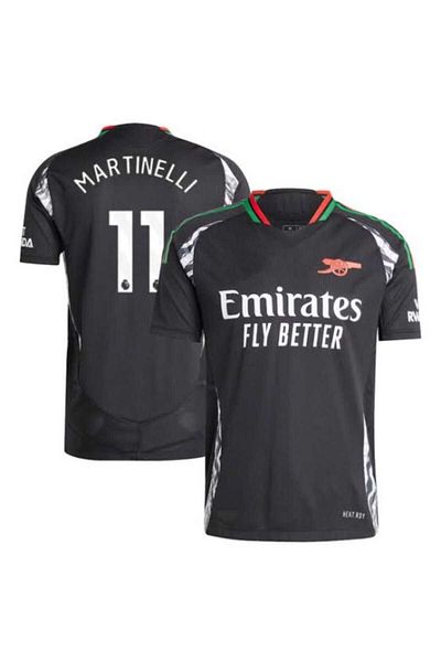 Lion Spor Arsenal 2024/25 New Season Gabriel Martinelli Away Football Shirt Lion