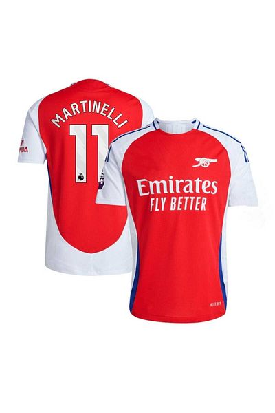 Lion Spor Arsenal 2024-25 New Season Gabriel Martinelli Home Shirt(Third) Lion