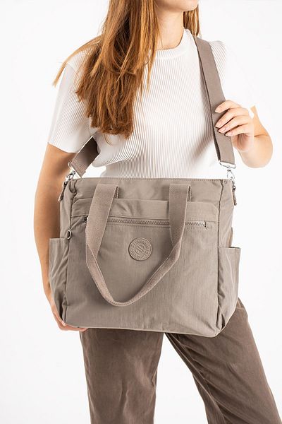H&D COLLECTİON Very Useful Waterproof Multi-Compartment Shoulder Bag for Working and Reading Ladies 3032