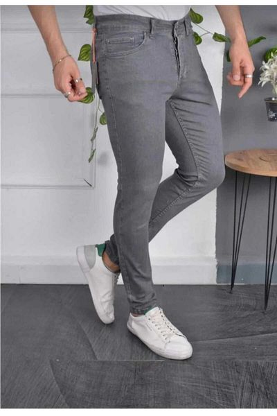 KDY Men's Straight Classic Relaxed Cut Regular Fit Lycra Denim Jeans