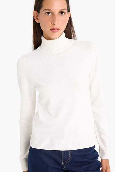 DeFacto Regular Fit Half Turtleneck Sweater E8498Ax25Wn