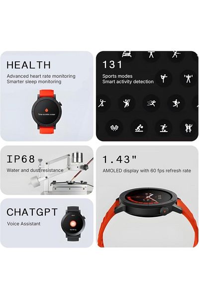 cmf by NOTHING CMF Smart Watch 3 Pro (Orange)
