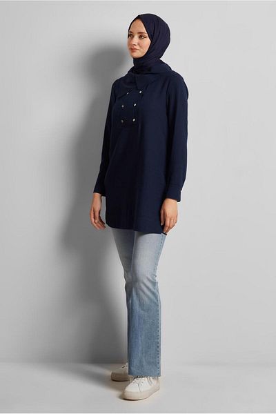 Alvina Tunic with Clip Detail 45733