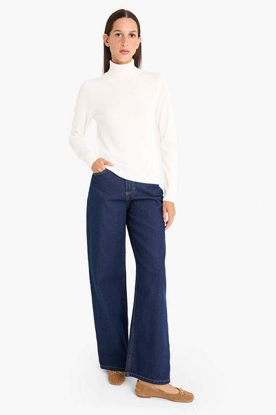 DeFacto Regular Fit Half Turtleneck Sweater E8498Ax25Wn
