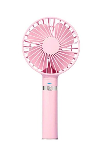 fun zone مروحة طاولة صغيرة محمولة باليد، لون وردي