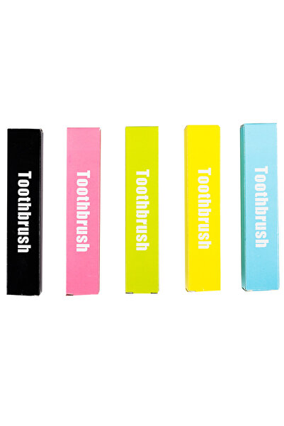 Choice4 Mixed 10-pack YS00042-Portable travel toothbrush, folding toothbrush, super soft bristles, camping,