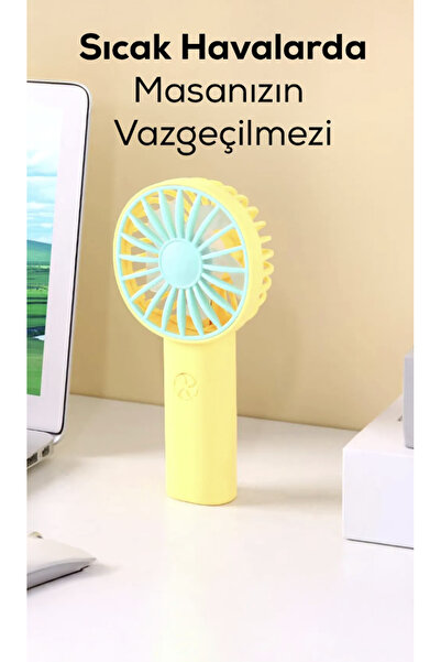 Fenrir Garage Taşınılabilir Şarjlı El Fanı Turbo Üfleme Teknolojisi ve 5 Kademe Hız Ayarı, MOR RENKTİR!!!