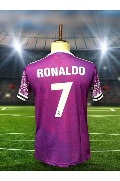 After Party Re.A.L M.A.D.R.I.D 2024-25 C. Ronaldo Special Design Adult Jersey Vs Sports Singlet Ag