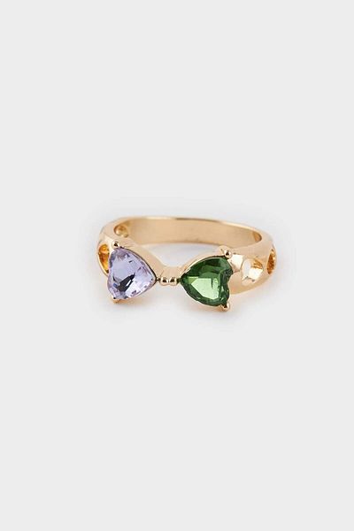 DeFacto Women's Triple Gold Ring F6203Axns