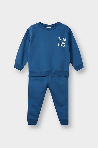 DeFacto Baby Boy 2 Piece Set Printed Sweatshirt Sweatpants E8990A525Au