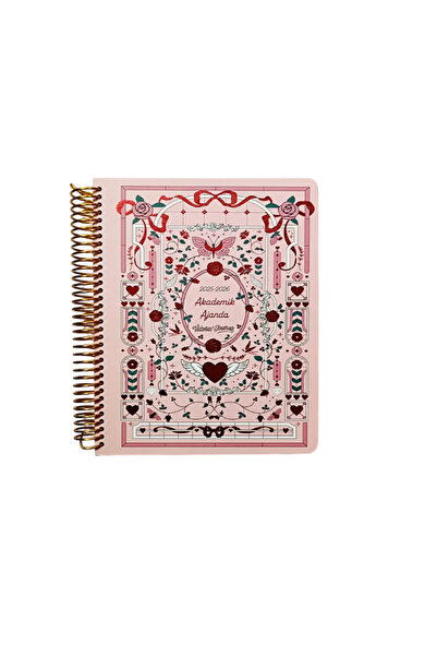 Bruno Visconti Vj Akademik Ajanda Spiralli Sert Kapak 2025-2026 Ayraçlı 17X23...