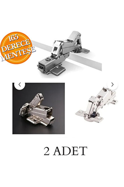 HOBİDABİ Frenli 165 Derece Köşe Katlanır Dolap Kapı Menteşeleri Açı Menteşe Mobilya Donanımı Mutfak Banyo