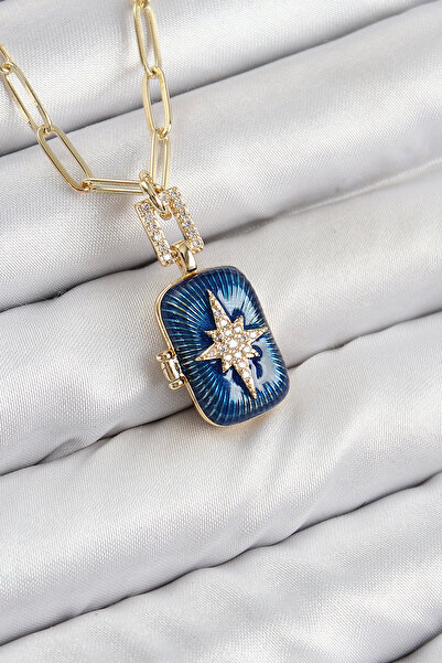 Epilons قلادة نسائية من Bfs مصنوعة من حجر الزركون والنحاس قابلة للفتح على شكل...