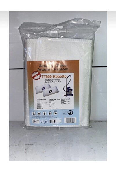 Ürkmez Ticaret Beko Arzum Tt990 S7610 Ar427 Arzum (10 bucăți) Sac de praf din...