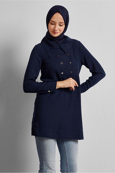 Alvina Tunic with Clip Detail 45733