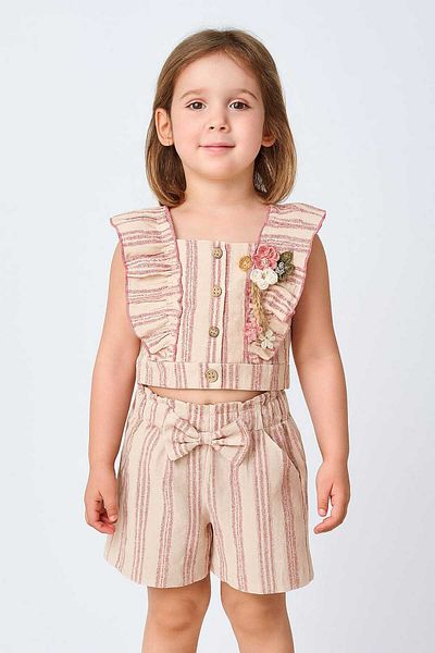 VİYOLİNA LINEN SHORTS SUIT