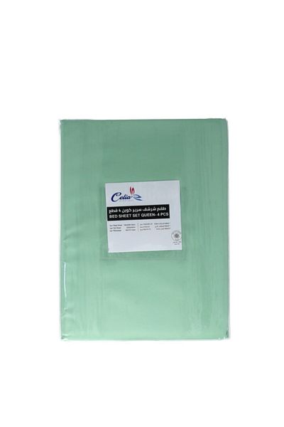 Celia 4-Piece High Quality Luxurious and Soft Queen Bed Sheet Set