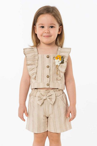 VİYOLİNA LINEN SHORTS SUIT