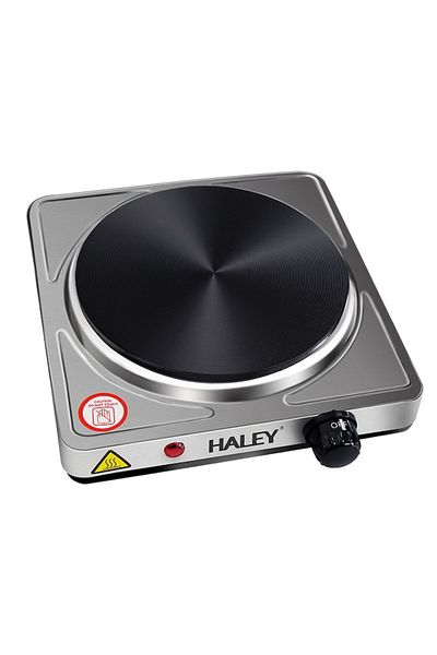 HALEY Plită portabilă din oțel inoxidabil HY-1892, putere 1500W, design compact 29 x 8 x 25,8 cm