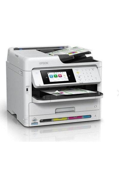 EPSON Multifunctional InkJet WF-C5890DW, A4, Duplex, ADF, Wireless, Retea (Alb)