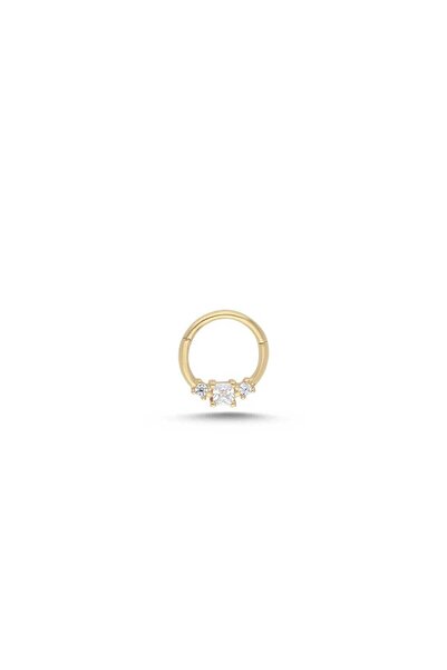 Cherry by Özkonak Kare ve Mini Nokta Taşlı Helix Piercing