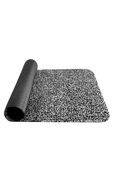MIBAO anti-slip mat, polypropylene, black/light grey, 40 X 60 cm