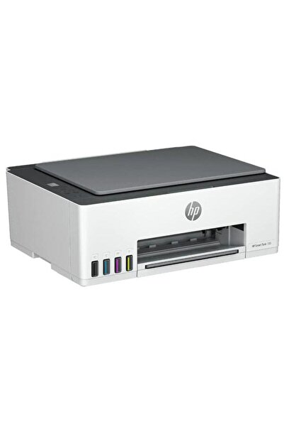 HP Imprimantă multifuncțională cu jet de cerneală Smart Tank 580 AiO, A4, CISS, Wireless (Alb/Gri)