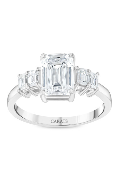 CARATS LAB GROWN DIAMOND Carats Pırlanta 2.33 Karat Radyant Kesim D Renk VVS2...