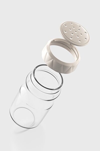 Renga Lexa 370 ml Glass Spice Rack 161016 Beige