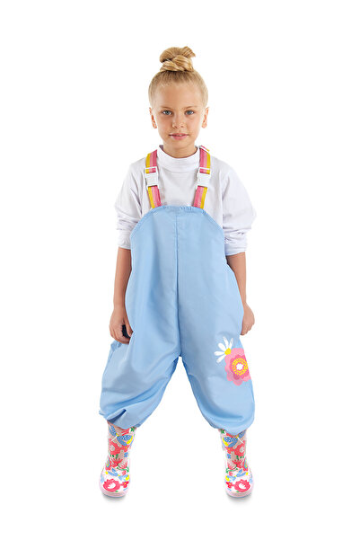 Denokids Floral Girl's Waterproof Rain Jumpsuit