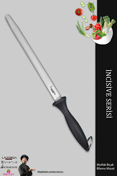 LAZBİSA İncisive Serisi Mutfak Bıçak Satır Zırh Bileme Masat Bileyici Günlük ...