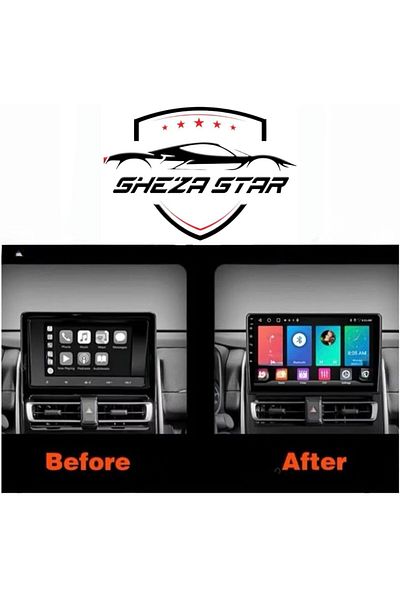 SHEZA STAR ستيريو سيارة أندرويد لسيارة تويوتا إينوفا 2015-2024 2+32 جيجابايت 9 بوصة كاميرا AHD