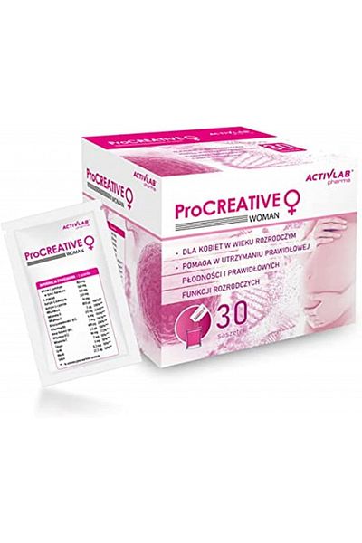 ACTİVLAB Procreative Supplement For Woman, 30 Sachets