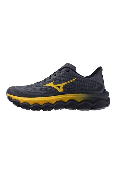 MIZUNO حذاء الجري Wave Horizon 8 للرجال أسود / أصفر