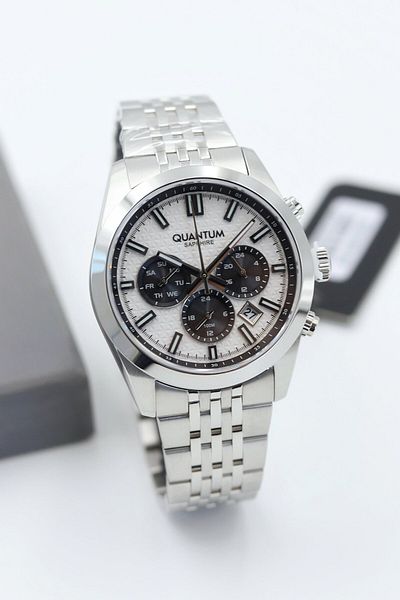 Quantum Sapphire Glass Steel Cord Men Wrist Watch Asw123-I1993Q