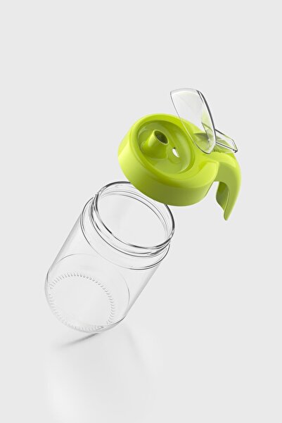 Renga Ares 660 ml Green Lid Glass Oil Bottle 151004