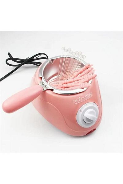 Tradeo Electric Chocolate Melter for fondue & DIY treats—perfect for cheese, chocolate & dessert fun