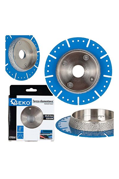 GEKO DISC DIAMANTAT 125 MM PENTRU TAIERE TEVI PVC