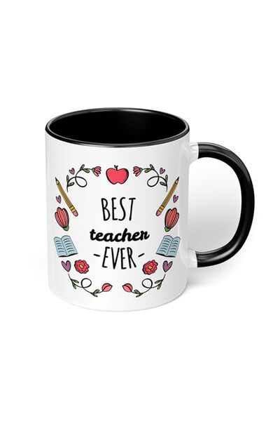 Generic 1 Mug - "Best Teacher Ever" Teachers Mug - Perfect for your cuppa Cof...