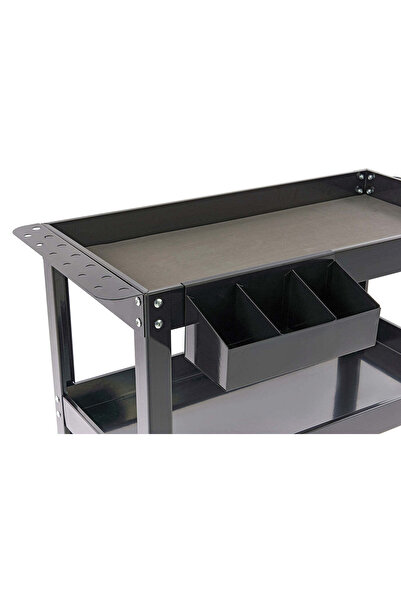 HBM Machines MOBILE TROLLEY WITH 3 SHELVES FOR SCREWDRIVERS AND SPRAY