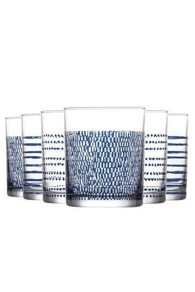 Generic كأس ويسكي لاف-ليبرتي سعة 280 سم مكعب، 3 قطع، شفاف، LBR316A، 0.74 × 0....