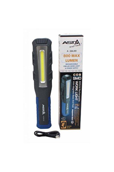 ASTA POLAND LAMPA LED COB CU ACUMULATOR 800 LUMENI ASTA