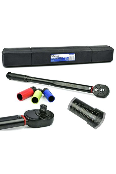 GEKO CHEIE DINAMOMETRICA 1/2 28-210NM CU SET TUBULARE CU PROTECTIE PENTRU JAN...